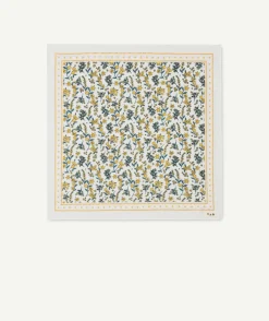 Foulard bébé fille imprimé floral en coton