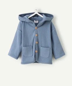 Gilet bébé garçon bleu