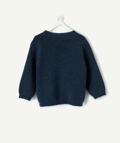 Gilet bébé garçon bleu