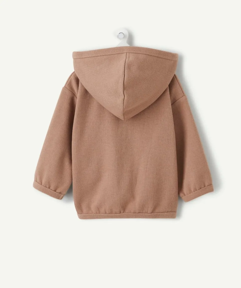 Gilet bébé garçon marron