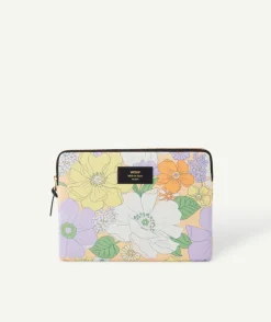 Housse de tablette imprimée floral colorée