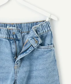Jean baggy long garçon taille normale