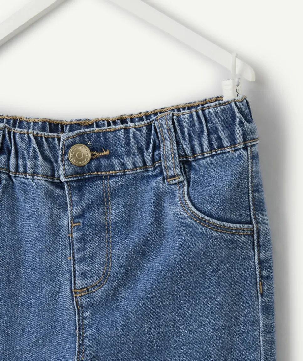 Jean droit bébé fille denim