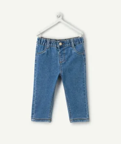 Jean droit bébé fille denim