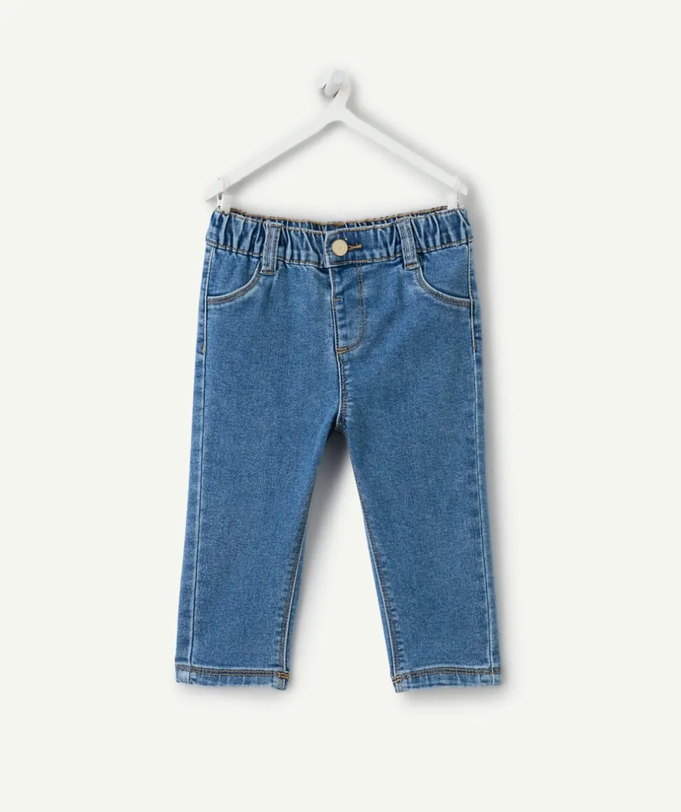 Jean droit bébé fille denim