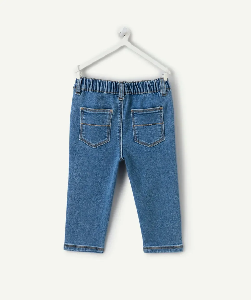 Jean droit bébé fille denim