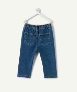 Jean droit bébé garçon denim bleu