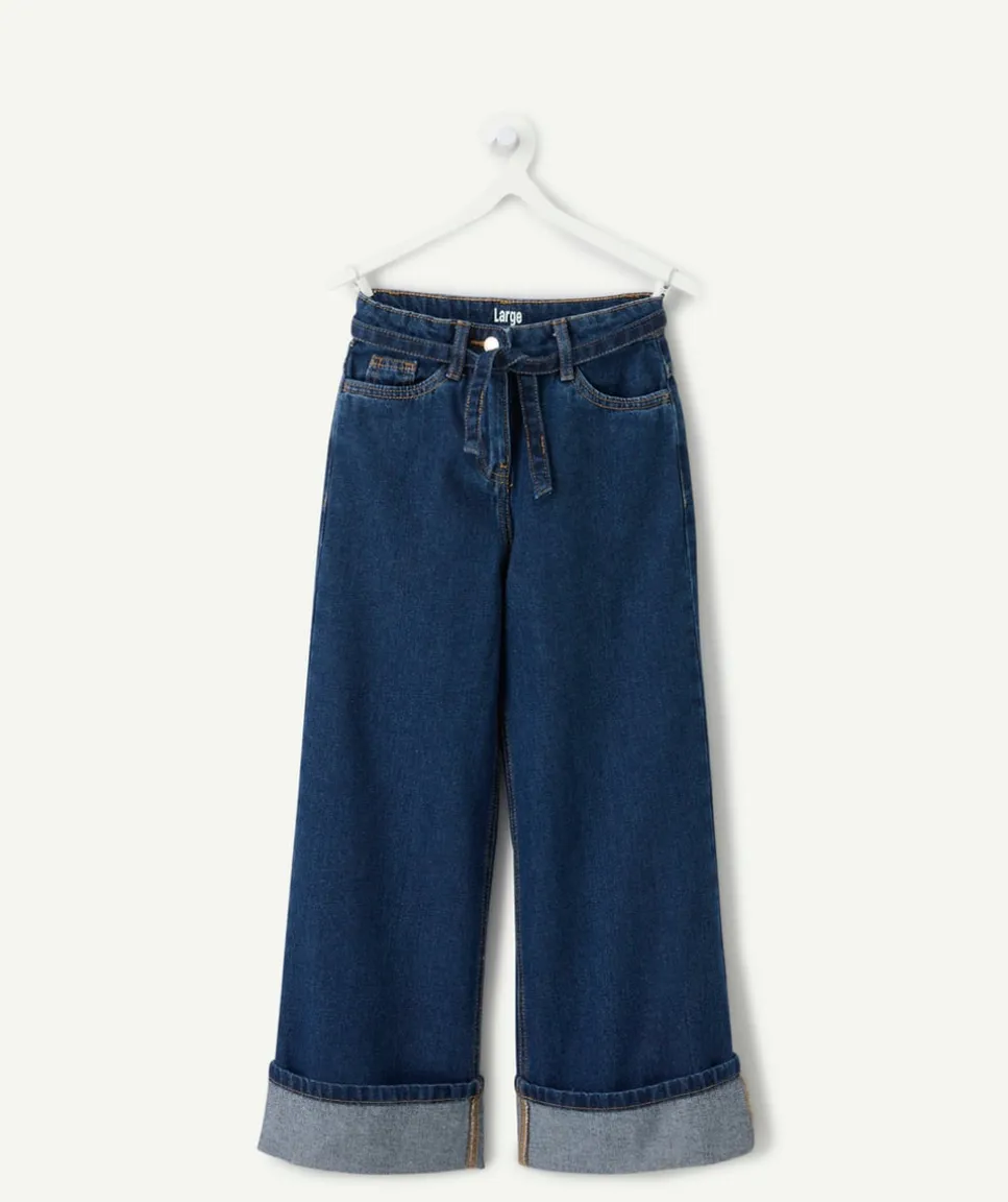 Jean fille denim large