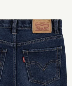 Jean fille 726 high rise flared bleu