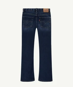 Jean fille 726 high rise flared bleu