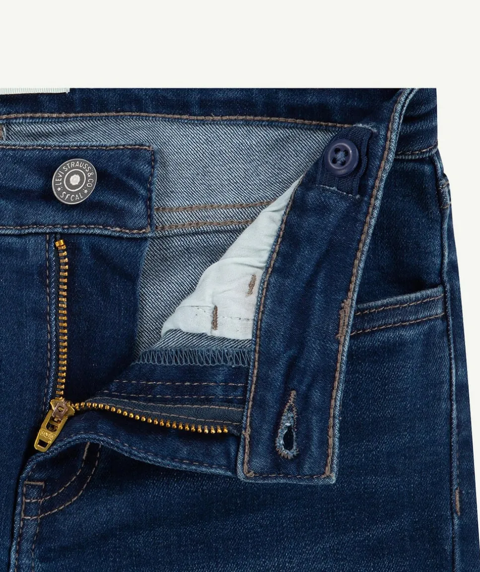 Jean fille 710 super skinny fit denim foncé