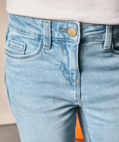 Jean flared en denim lower impact