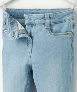 Jean flared en denim lower impact