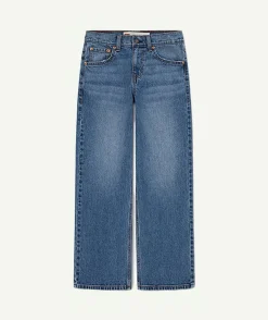 Jean garçon baggy bleu