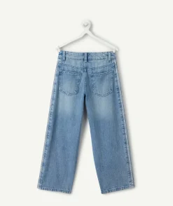 Jean garçon baggy denim bleu