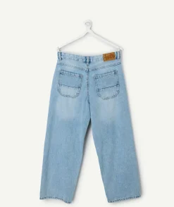 Jean garçon baggy denim bleu