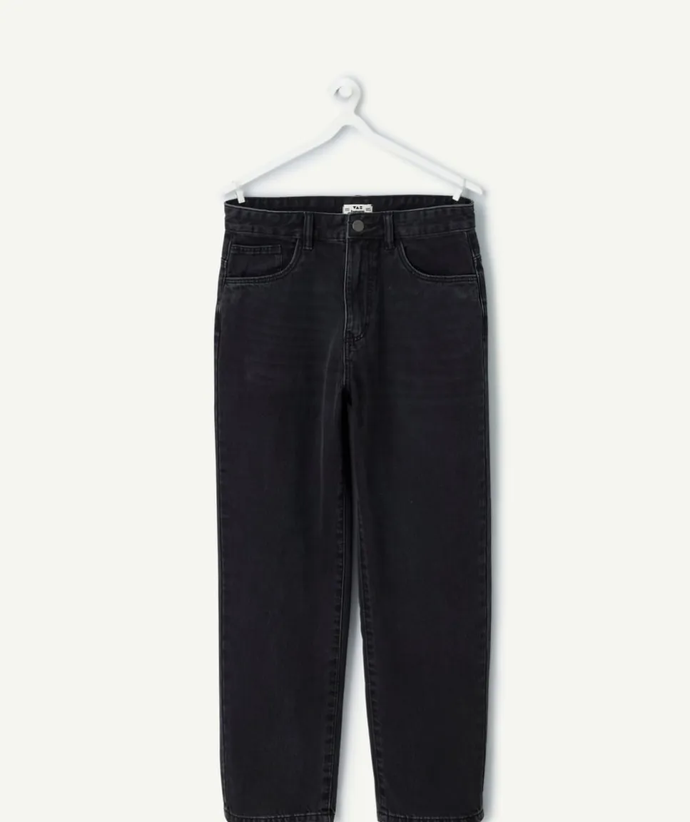 Jean garçon baggy noir