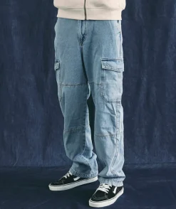 Jean garçon carpenter denim bleu