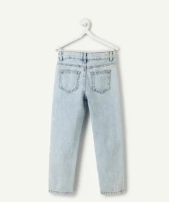 Jean garçon droit denim clair