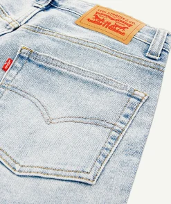 Jean garçon en denim bleu