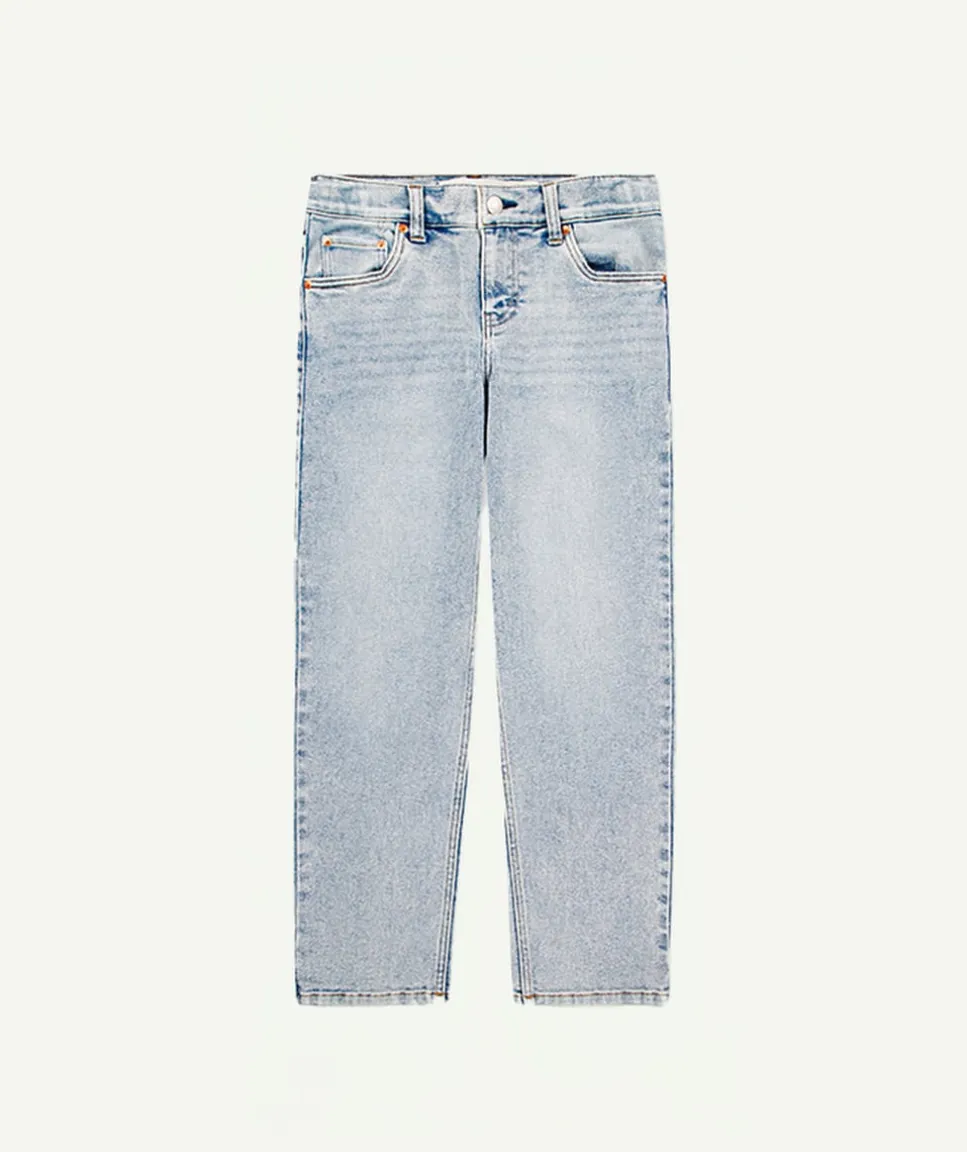 Jean garçon en denim bleu