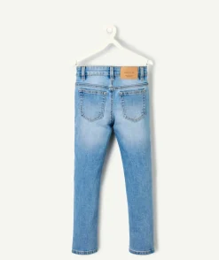 Jean garçon skinny denim bleu