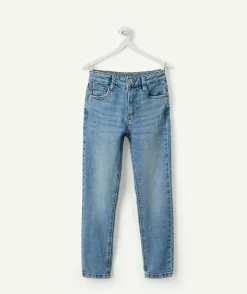 Jean garçon slim denim moyen
