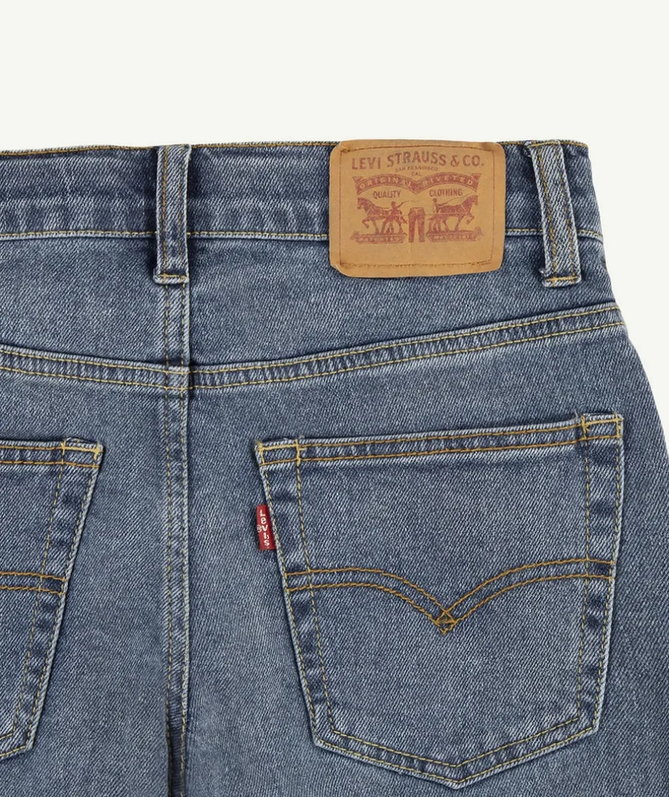 Jean garçon 551z authentic droit bleu