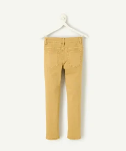 Jean skinny garçon camel stretch
