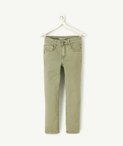 Jean skinny kaki pour garçon