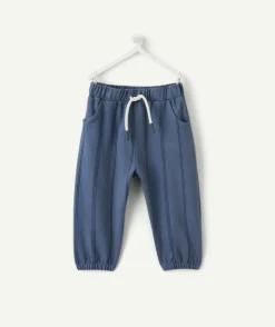 Jogging bébé garçon bleu rayé