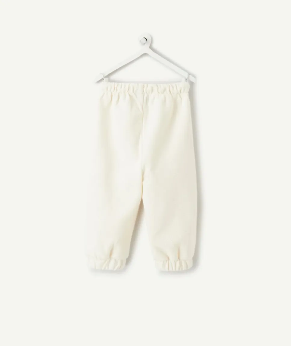 Jogging bébé garçon coton blanc