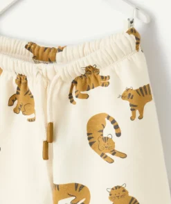 Jogging bébé garçon imprimé tigres