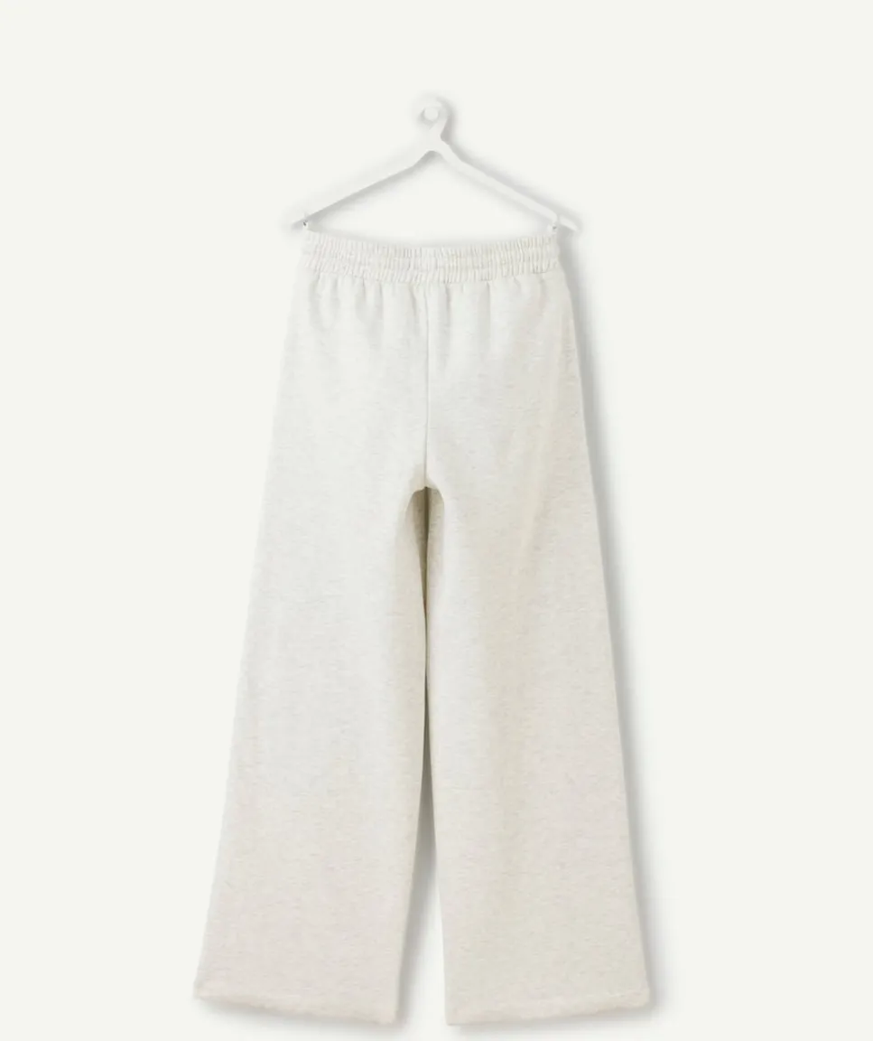 Jogging fille large gris