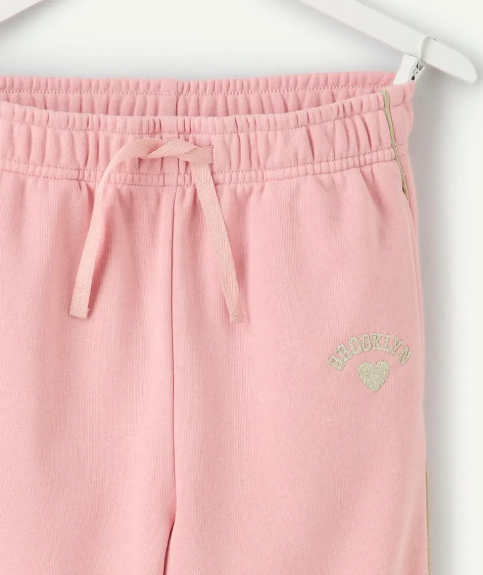 Jogging fille rose