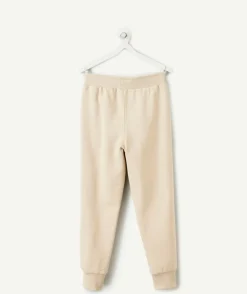 Jogging garçon beige imprimé