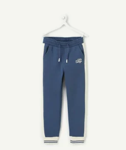 Jogging garçon bleu et blanc