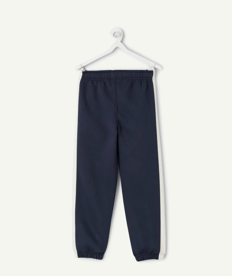 Jogging garçon bleu imprimé