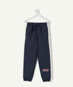 Jogging garçon bleu imprimé