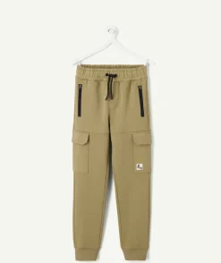 Jogging garçon cargo kaki
