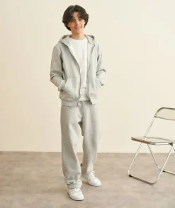 Jogging garçon gris