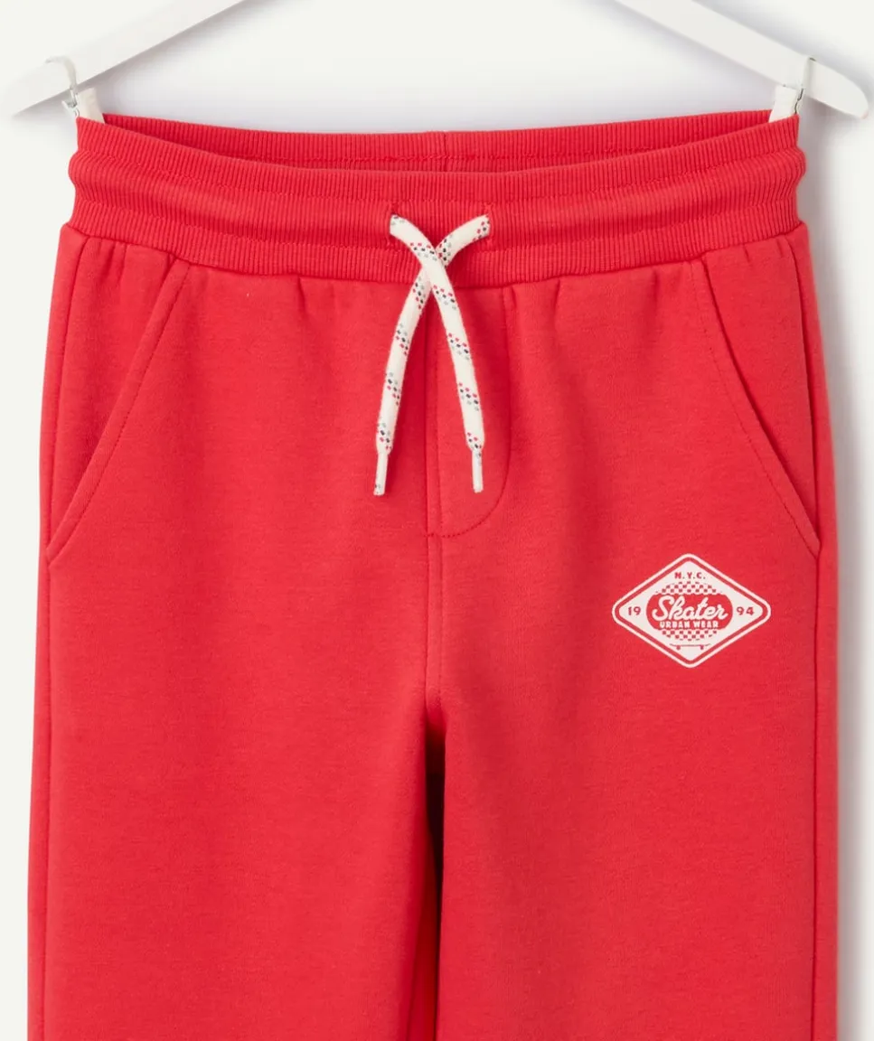 Jogging garçon rouge