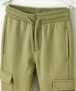 Jogging garçon vert olive