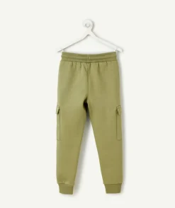 Jogging garçon vert olive