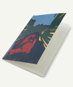 Le cahier multicolore à lignes