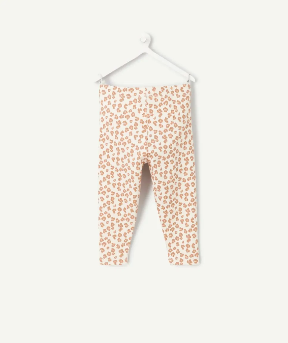 Legging bébé fille imprimé léopard