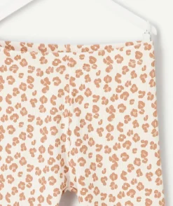 Legging bébé fille imprimé léopard