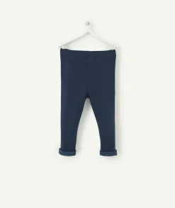 Legging bleu marine bébé fille hyper confort