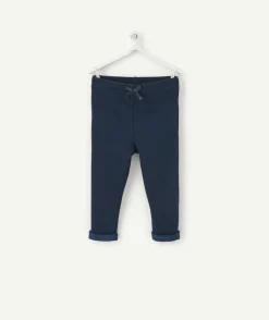 Legging bleu marine bébé fille hyper confort
