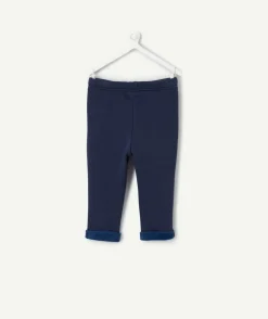 Legging bleu marine bébé fille hyper confort